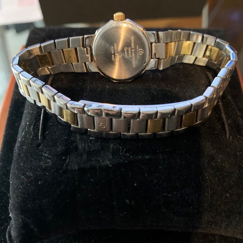 Baume & Mercier Riviera Mini ladies diamond watch used with box and papers
