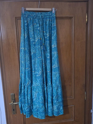 Boho women's skirt one size, new