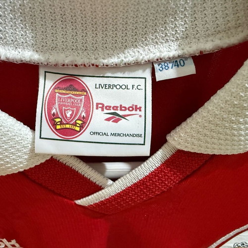 Liverpool 1996/1998 Home Football Shirt Reebok size L like new