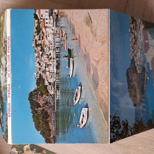 Epirus Parga postcards used