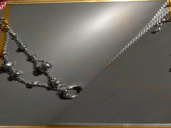 βραχιολι fossil με διπλη αλυσιδα