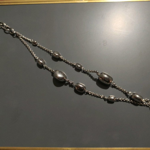Fossil bracelet with double chain used