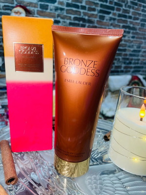 Estée Lauder Bronze Goddess Exfoliating Body Cleanse & Cream 200ml new