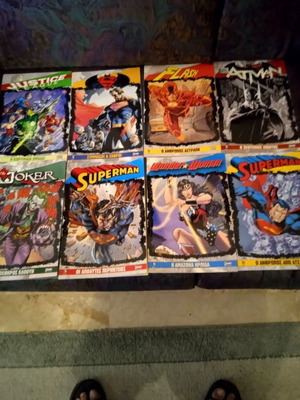 Περιοδικά Superman, Batman, Flash, Joker, Wonder Woman και Justice League καινούργια, πακέτο 8 τεύχη