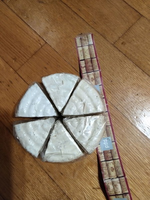 Κεριά ppd σε σχέδιο τυριού καινούργια, πακέτο 6 τεμαχίων