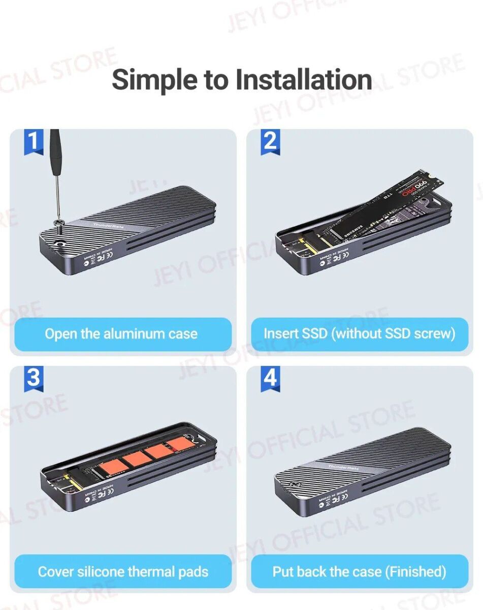 JEYI i9X Zebra M.2 Dual Protocol NvMe… - € 44,00 - Vendora.cy
