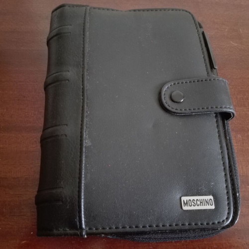 Moschino leather organiser used in very good condition