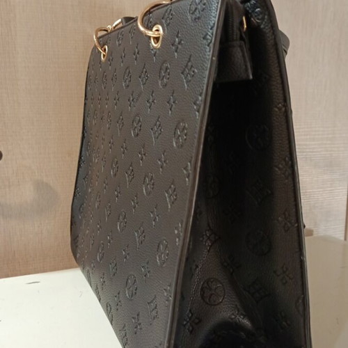 Women's shoulder bag new, large, black