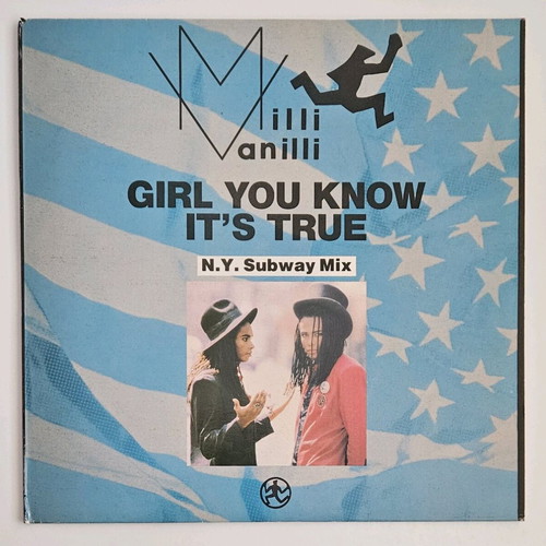 Milli Vanilli Girl You Know It's True 12" Maxi Single like new