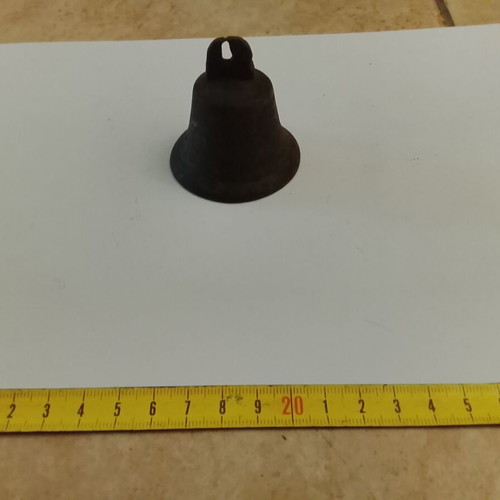 Metal bell used, old and functional