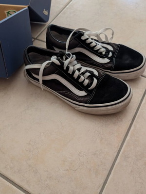 Vans sneakers, women's size 37, black