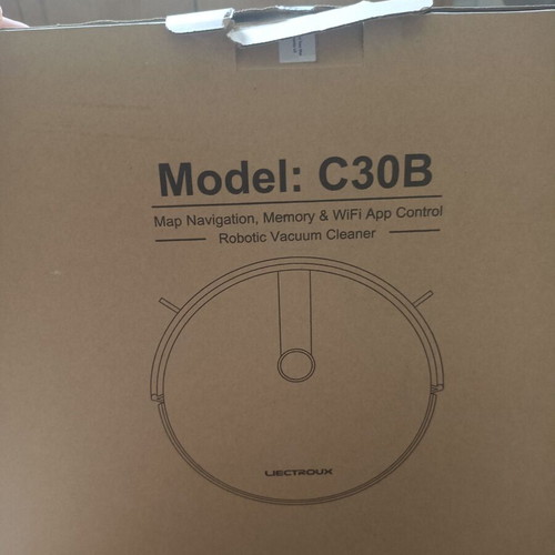 Liectroux Robot Vacuum C30B with Wi-Fi, 4000 Pa suction