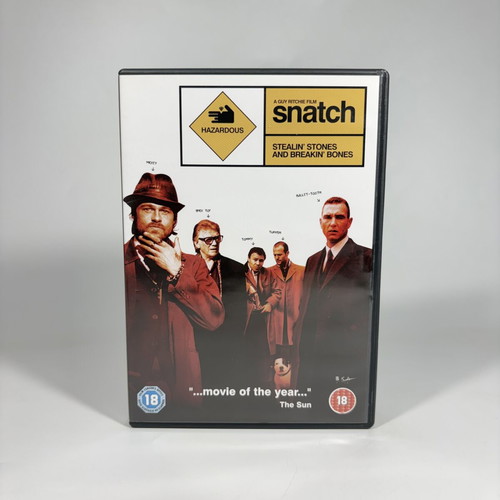 Snatch DVD like new with English subtitles