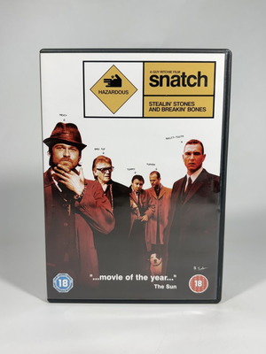 Snatch DVD like new with English subtitles