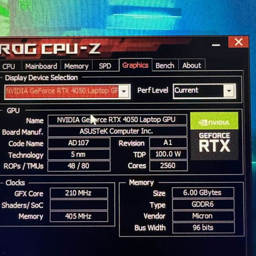 Asus ROG Strix G713PU laptop like new with Ryzen 9 and RTX 4050