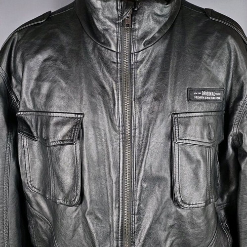 Bomber jacket Infinity XL black like new