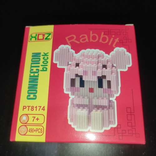 XOZ Rabbit Puzzle like new, 490 pieces, pink