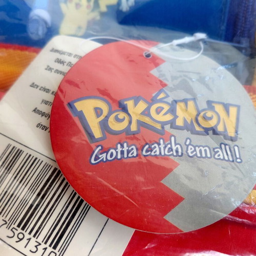 Pokemon 1998 Nintendo school bag new, factory sealed