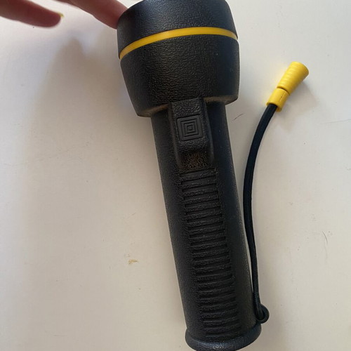 Flashlight used torch
