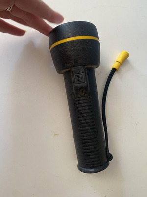 Flashlight used torch