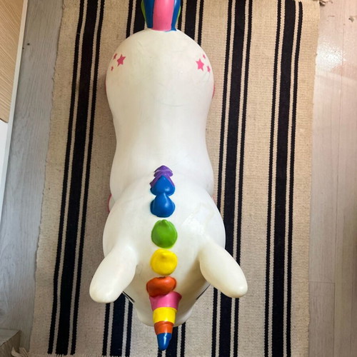 Hop Hop inflatable unicorn used 55x27x42cm