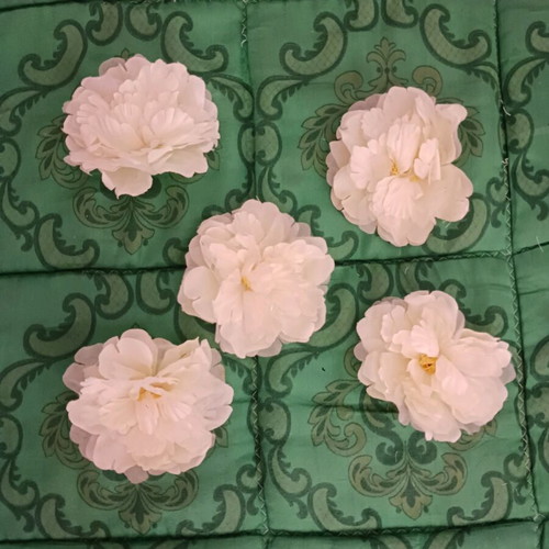Decorative fabric flowers new