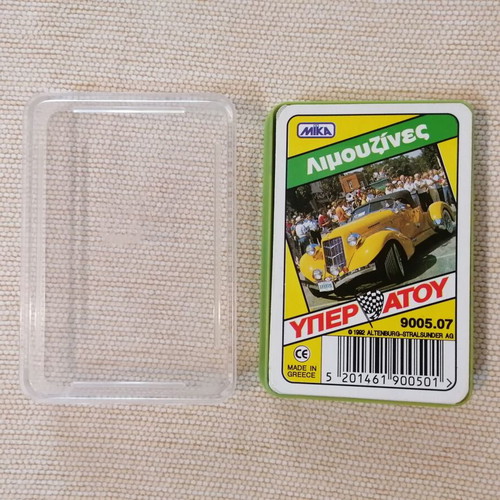 Limouzines Yperatoy card game like new by Mika