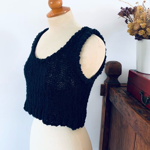 Crop top Ioanna Kourbela new, black, size S