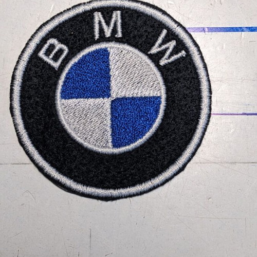 Porsche Bmw Mercedes Benz embroidered badge new