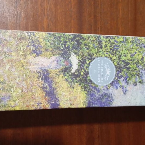 Set of 4 fine china Claude Monet mugs, new