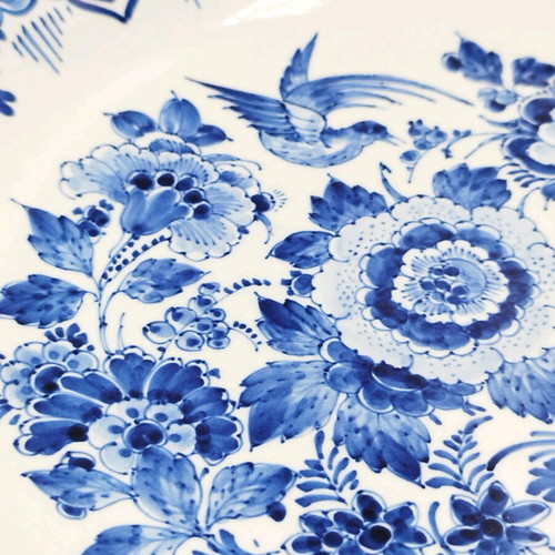 DELFT hand-painted plate from 1954 used, antique