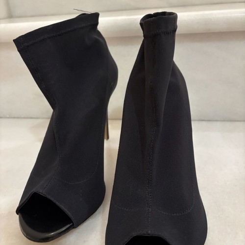 Makis Kotris ankle boots new women's black stiletto sock size 41