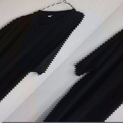 Тениска черна oversized, размер 58, нова