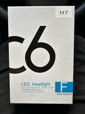 Led car headlights H7 new