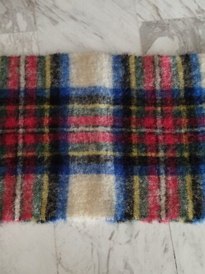 Αυθεντικό σκωτσέζικο κασκόλ Mohair & Wool St Michael μεταχειρισμένο