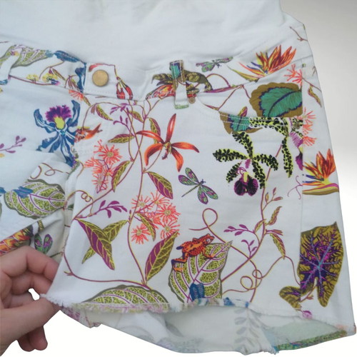Maternity shorts with floral design by H&M, like new