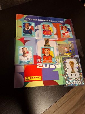 Panini FIFA World Cup 2026 албум със стикери с 582 стикера и 7 бонус