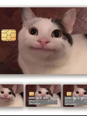 Card sticker new, does not affect contactless payments