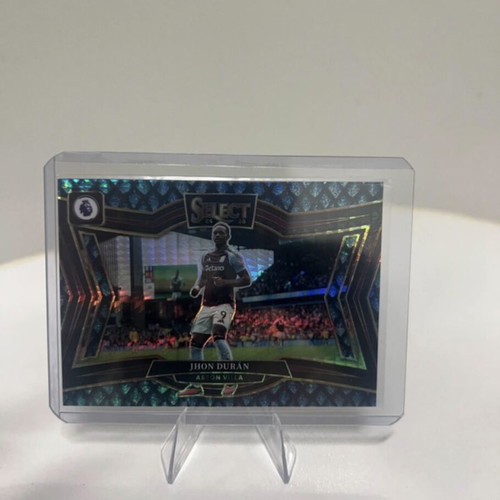 Jhon Duran Dragon Scale 2024-25 Panini Select EPL card like new