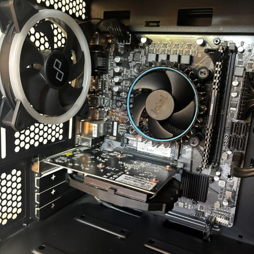 Gaming Office PC with 27” Monitor and Peripherals, like new