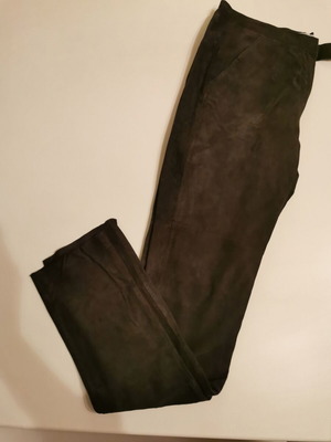 Nubuck pants new, size M 28, gray