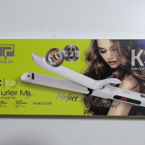 DSP 2in1 Hair Curler and Straightener new