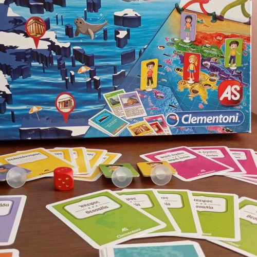 Board game Know Greece AS Clementoni new