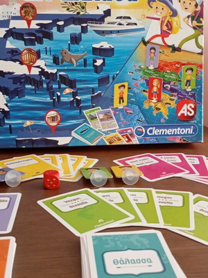 Board game Know Greece AS Clementoni new