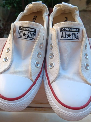 Converse All Star sneakers used size 36.5 white without laces