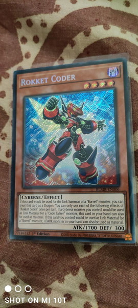 Yu-Gi-Oh Rokket Coder Secret Rare