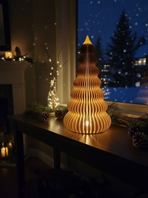 3D Printed Minimal Christmas Tree New