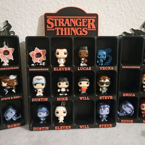 Stranger Things Funko Pop Kinder Display Stand new