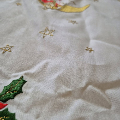 Handmade and Machine Tablecloths Set of 2, New