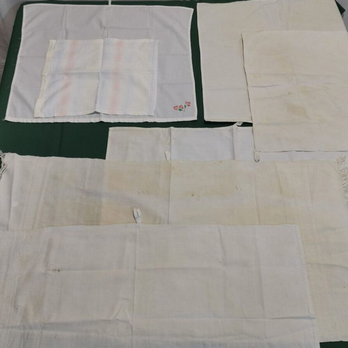 Towels used, pack of 7, various from 1950 era